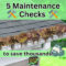 5 preventive maintenance checks to save landlords thousands of dollars